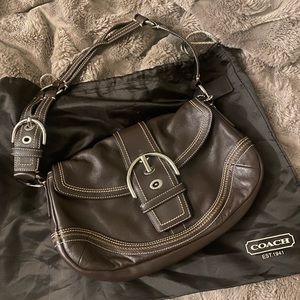 Vintage coach soho buckle bag